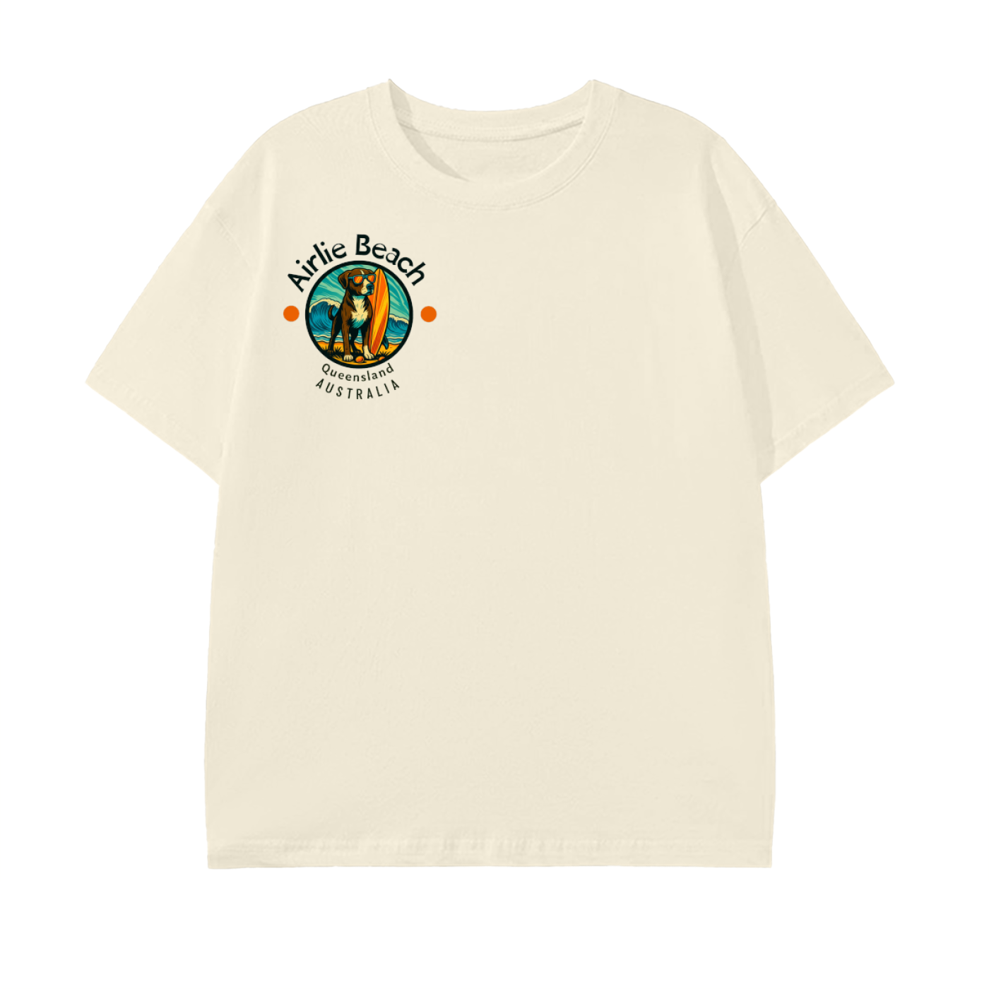Airlie Beach Surf Dog Tee