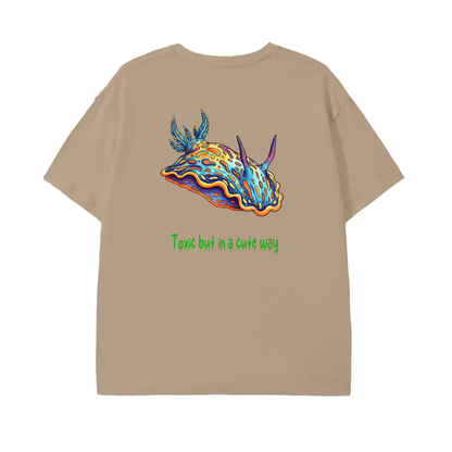 Toxic but in a Cute Way T-Shirt – Colorful Nudibranch Ocean Tee