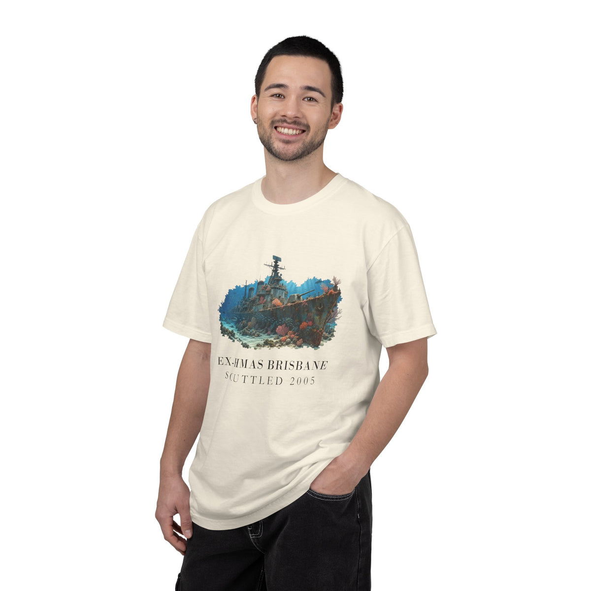 Ex-HMAS Brisbane Wreck T-Shirt