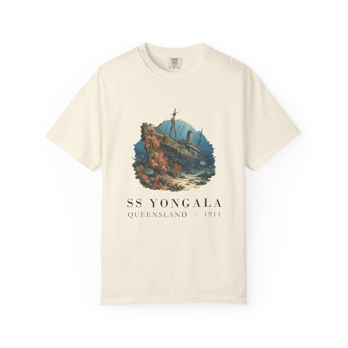 SS Yongala T-Shirt, Queensland Wreck Dive Tee
