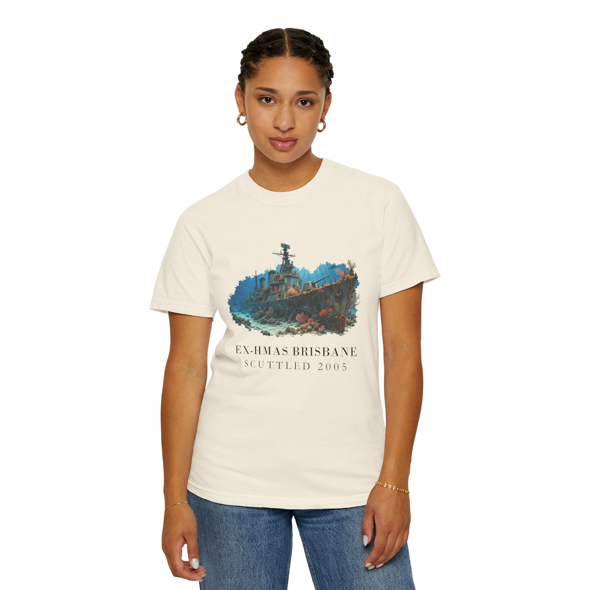 Ex-HMAS Brisbane Wreck T-Shirt