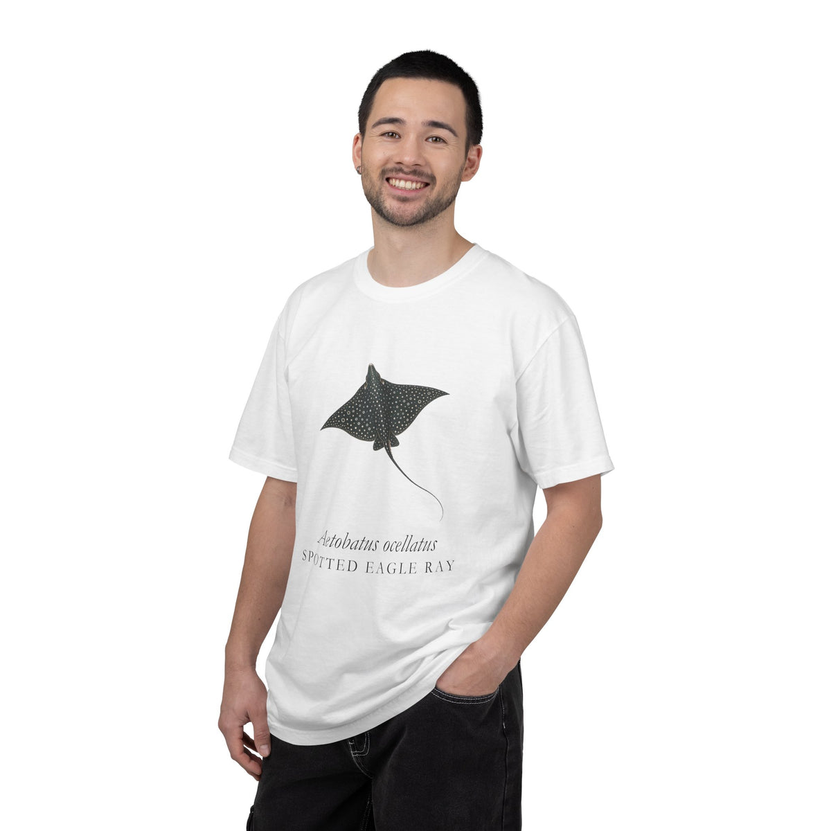 Spotted Eagle Ray Engraving T-Shirt