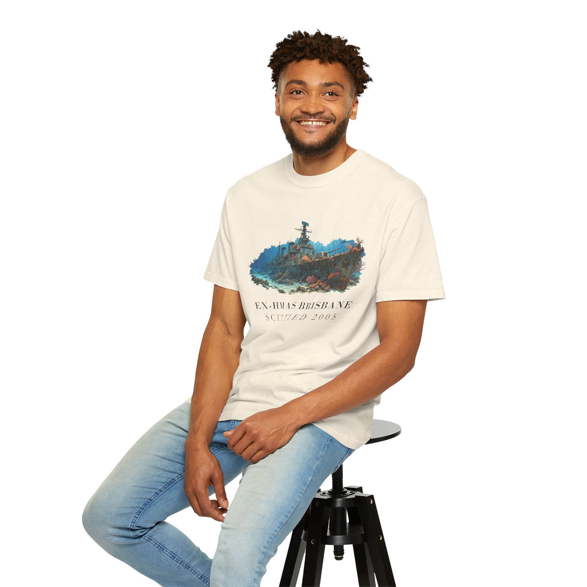 Ex-HMAS Brisbane Wreck T-Shirt