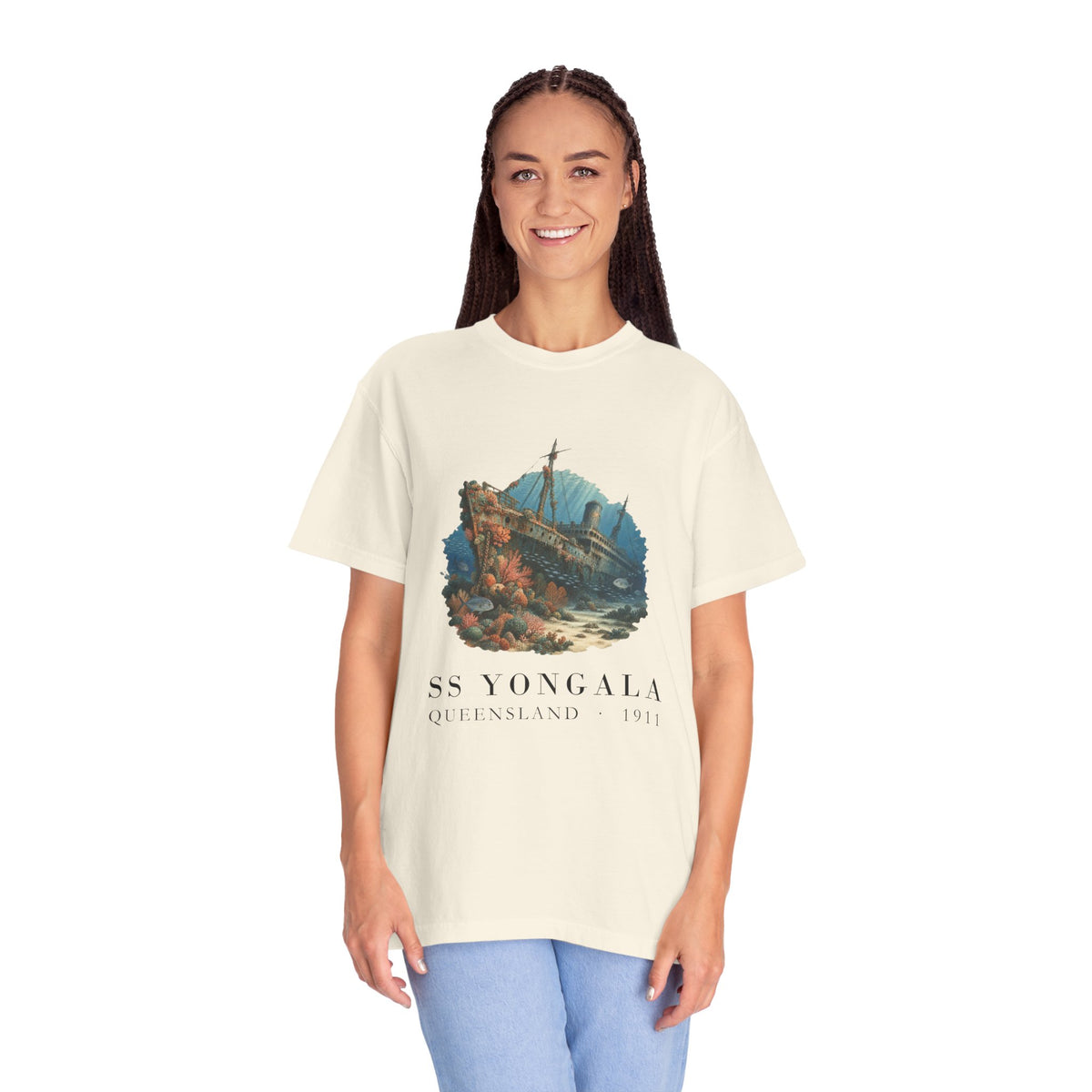 SS Yongala tee, digital mockup 2
