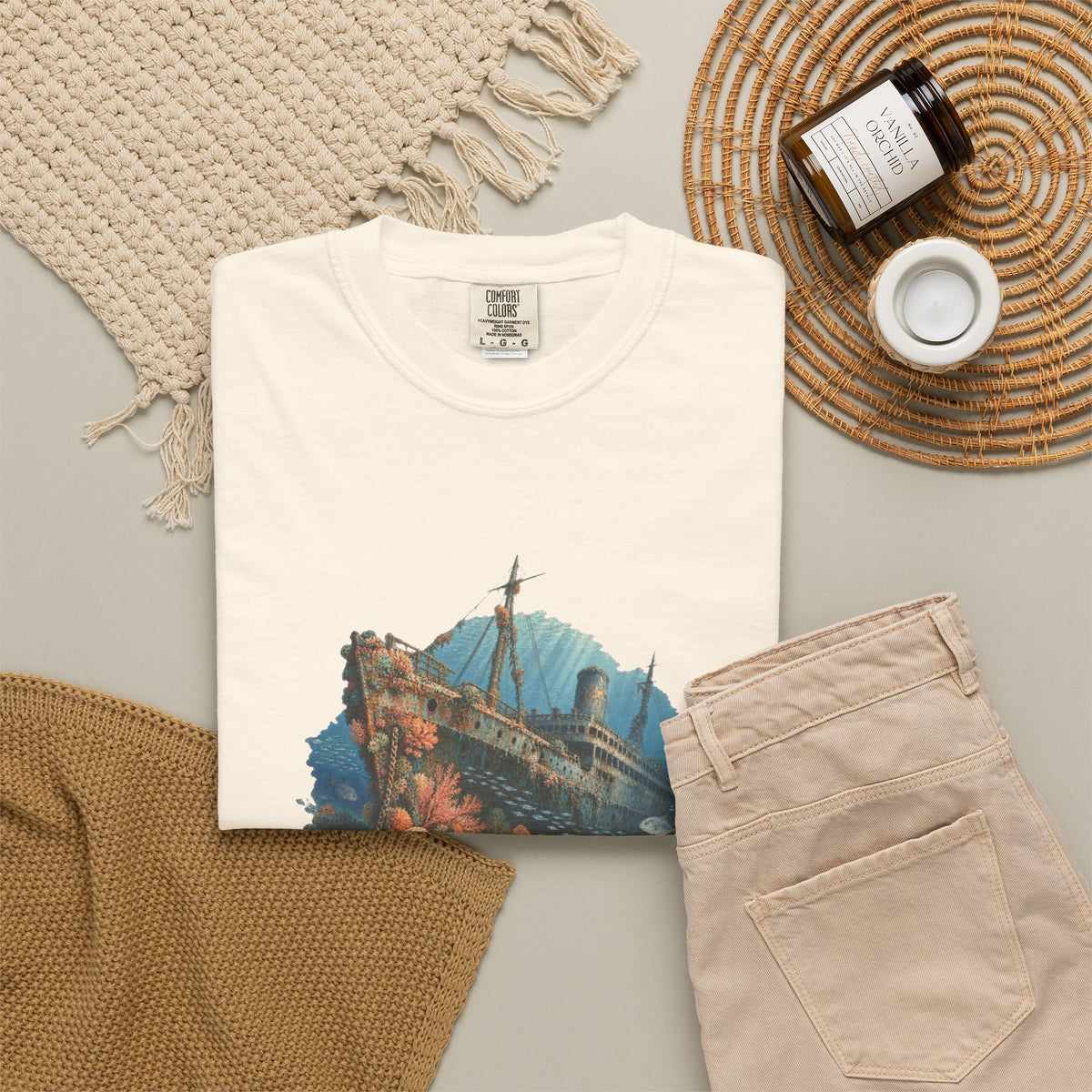 SS Yongala T-Shirt, Queensland Wreck Dive Tee