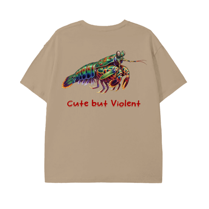 Cute but Violent – Mantis Shrimp Unisex Tee