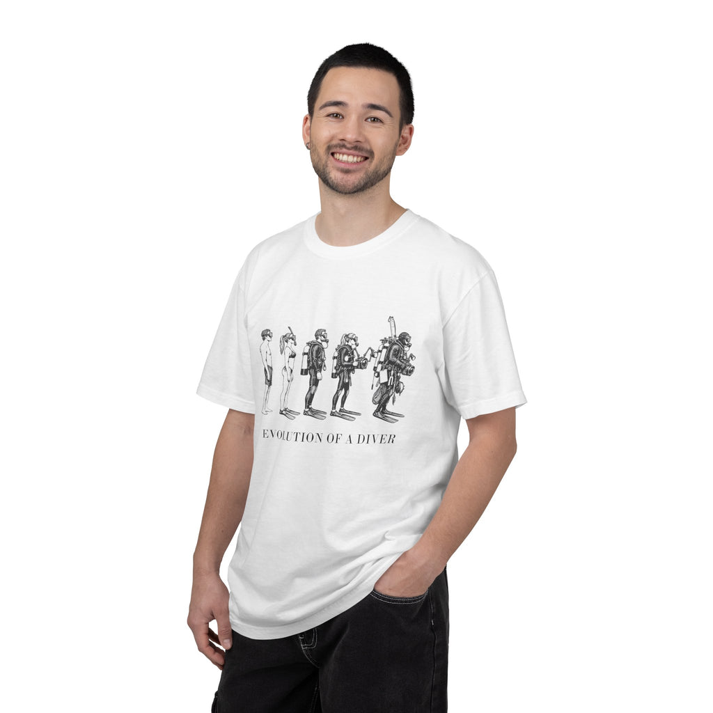 Evolution of a Diver T-Shirt, Funny Scuba Tee