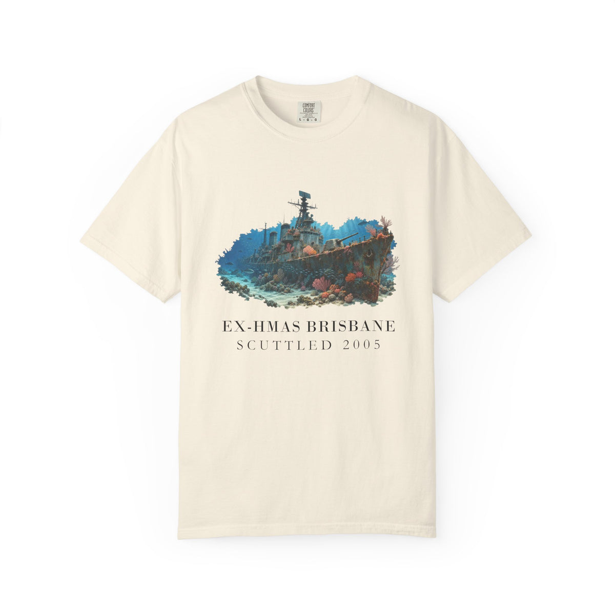 Ex-HMAS Brisbane Wreck T-Shirt