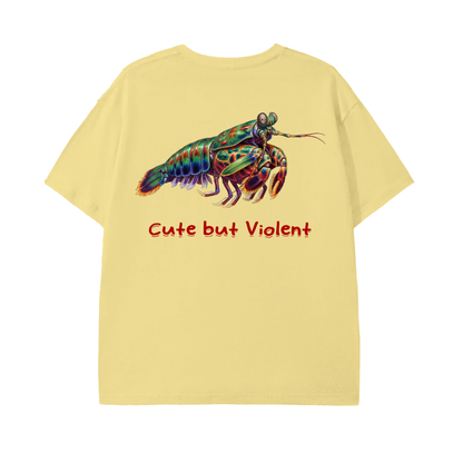 Cute but Violent – Mantis Shrimp Unisex Tee
