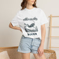 Diver Linocut T-Shirt, Scuba Diver Tee