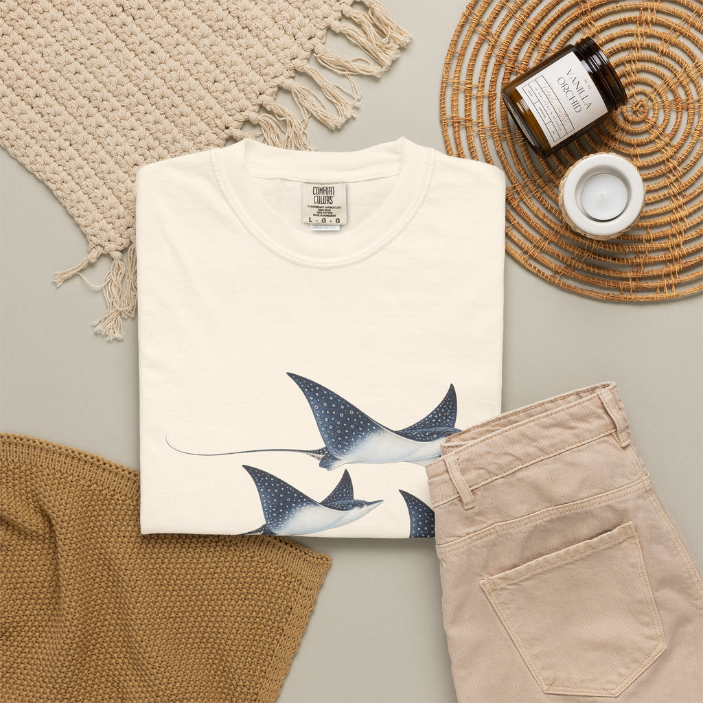 Spotted Eagle Rays Watercolour T-Shirt