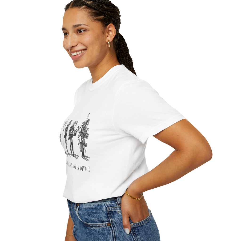 Evolution of a Diver T-Shirt, Funny Scuba Tee