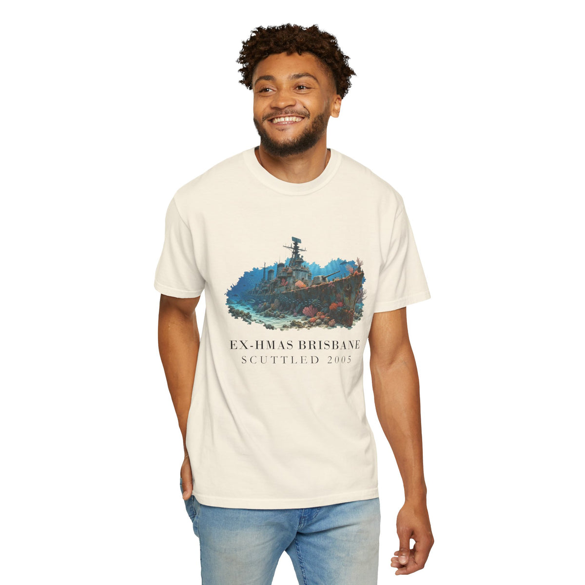 Ex-HMAS Brisbane Wreck T-Shirt