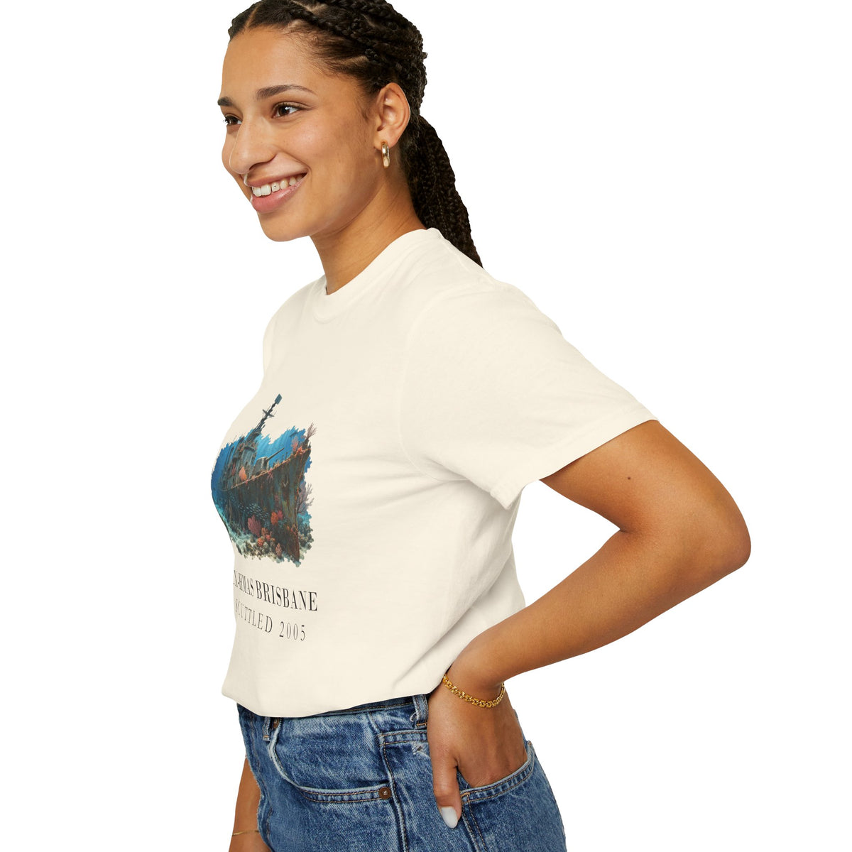 Ex-HMAS Brisbane Wreck T-Shirt