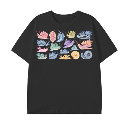 Rainbow Nudibranch Pattern T-Shirt