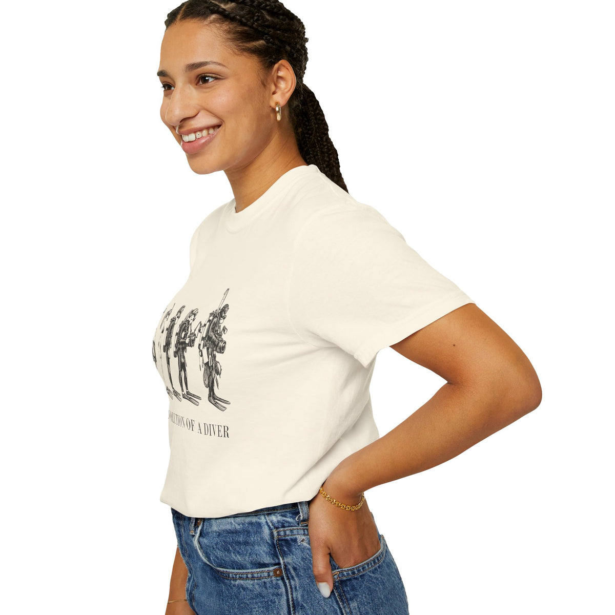 Evolution of a Diver T-Shirt, Funny Scuba Tee