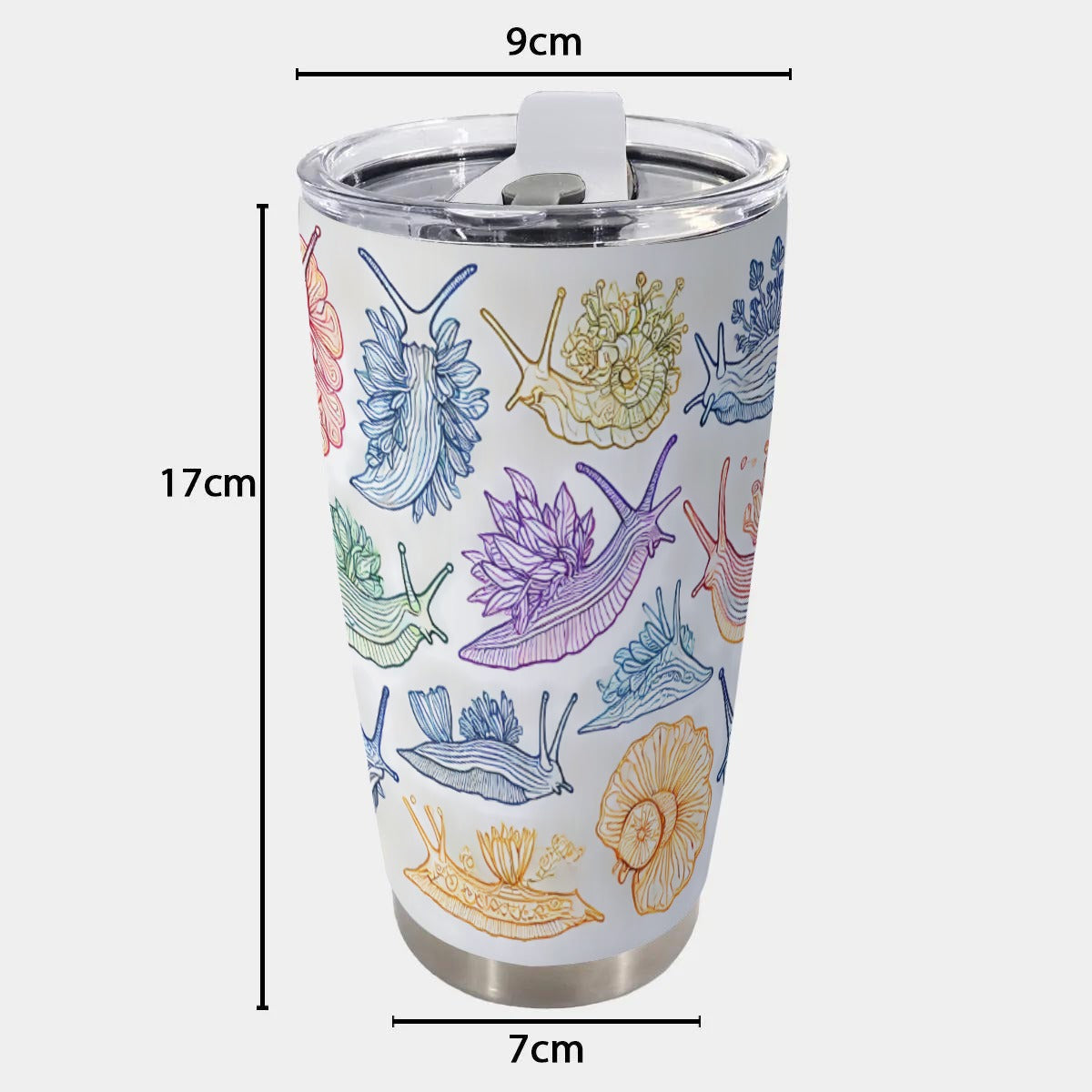 Colorful Nudibranch Tumbler