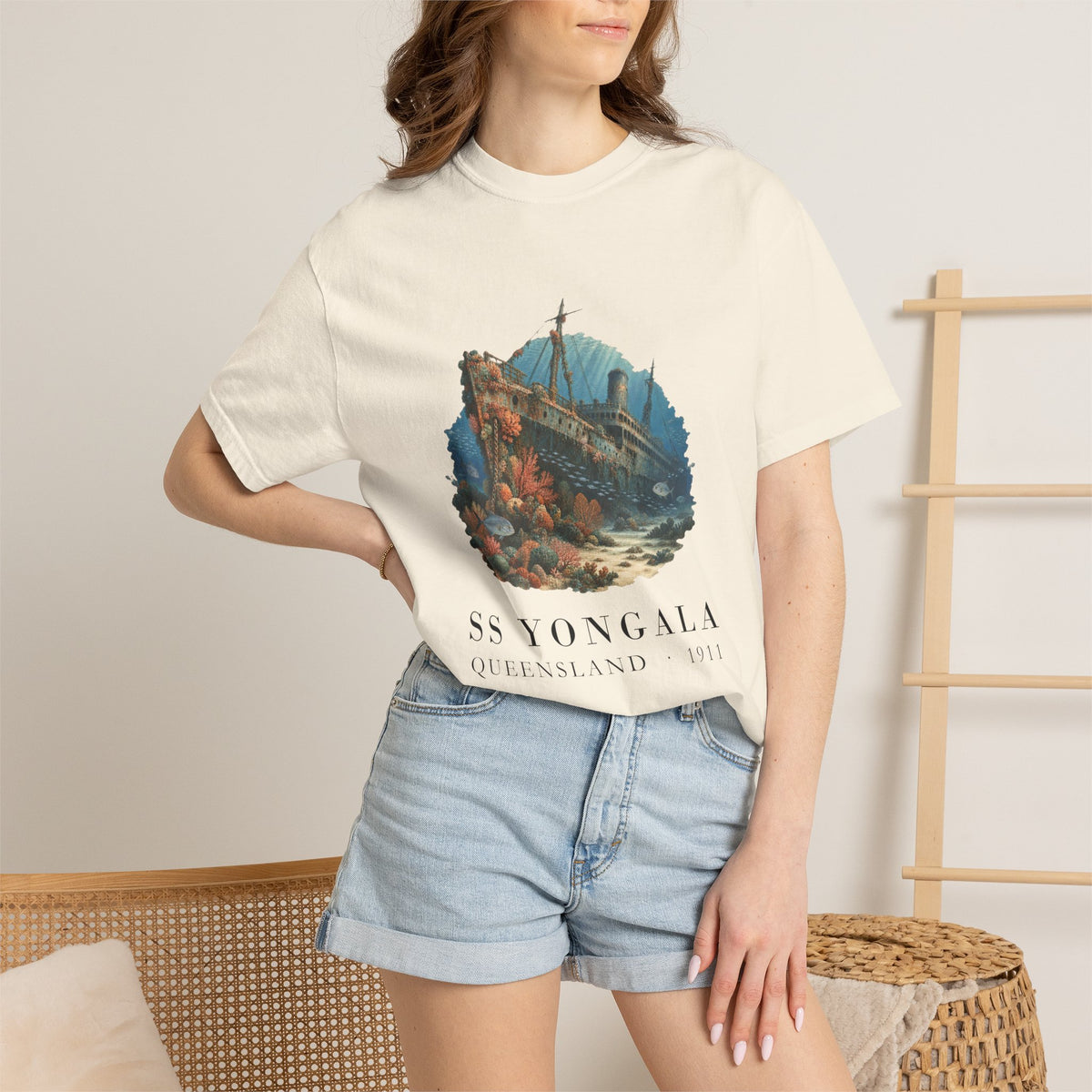 SS Yongala T-Shirt, Queensland Wreck Dive Tee