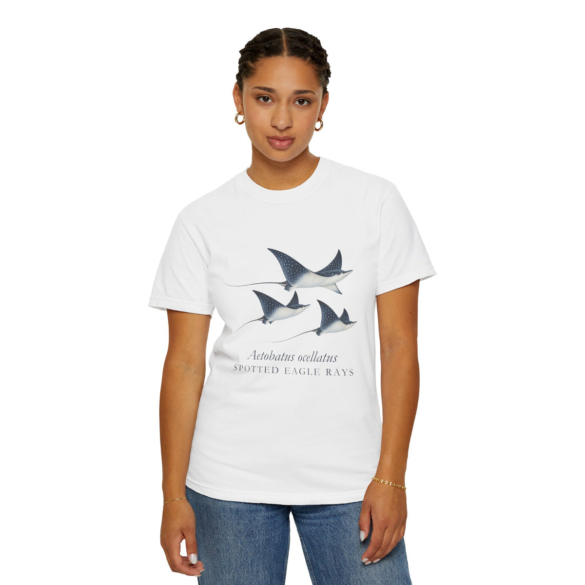 Spotted Eagle Rays Watercolour T-Shirt