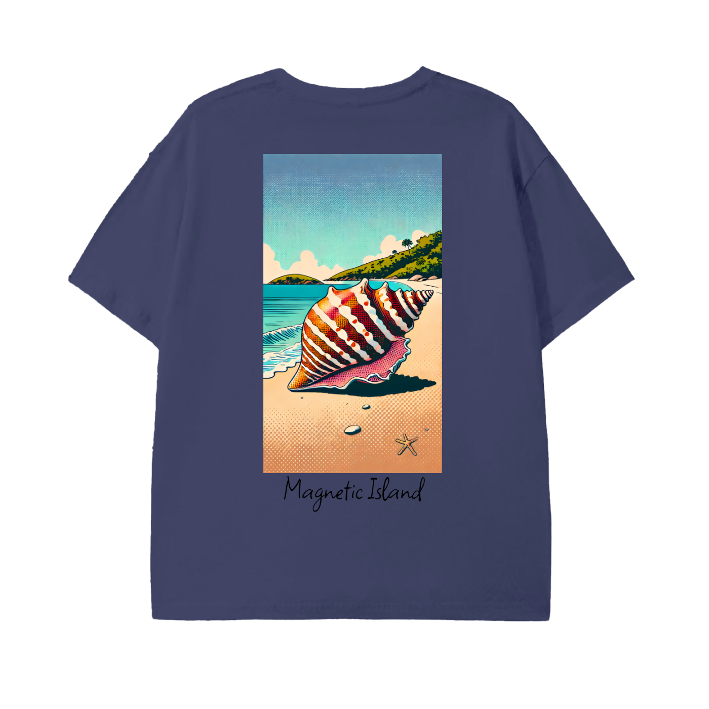 Magnetic Island Seashell Beach Tee