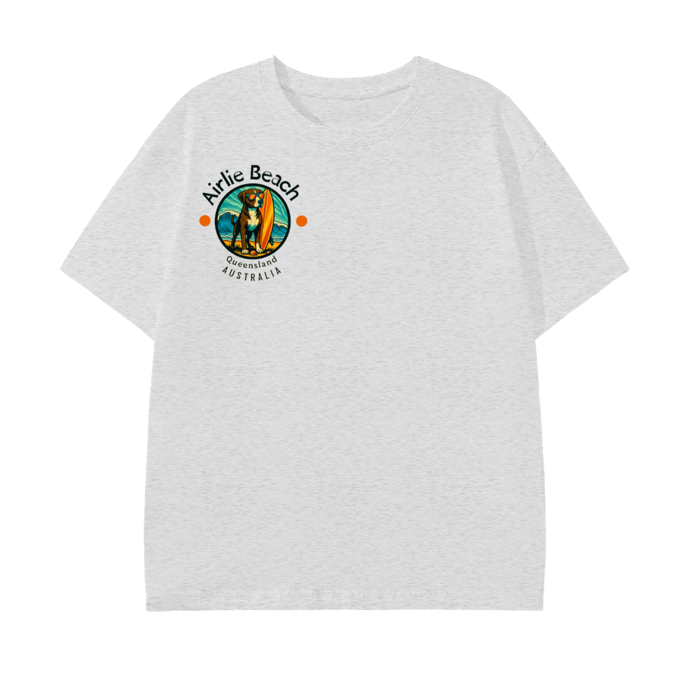 Airlie Beach Surf Dog Tee