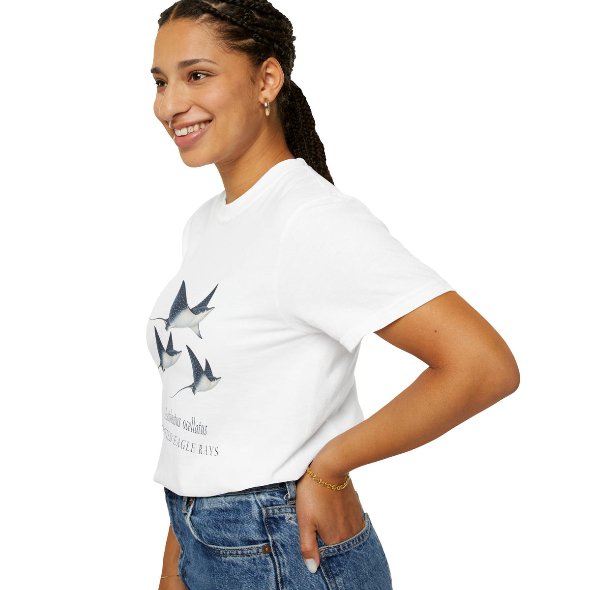 Spotted Eagle Rays Watercolour T-Shirt