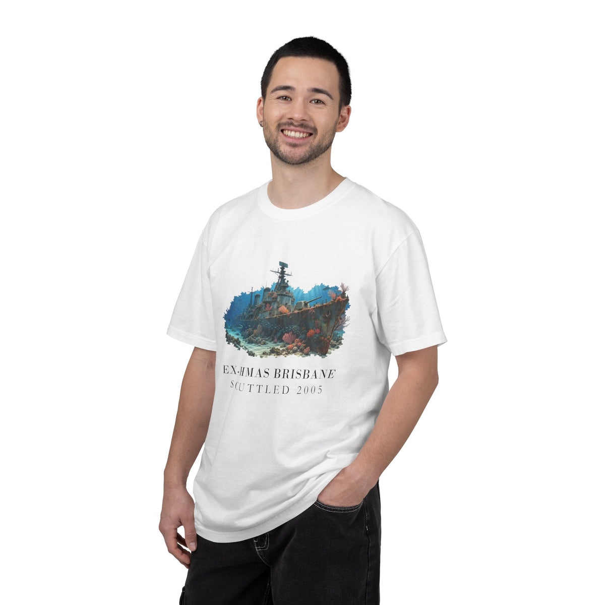 Ex-HMAS Brisbane Wreck T-Shirt