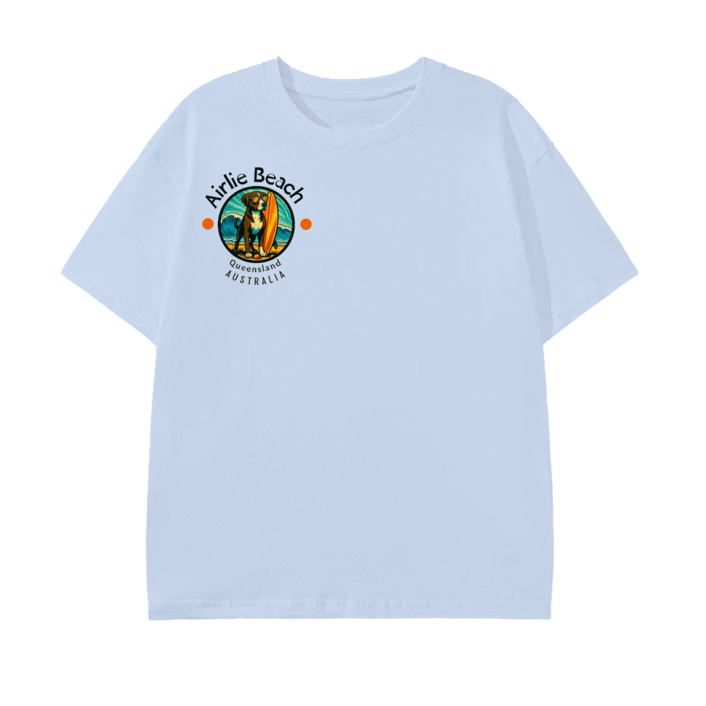Airlie Beach Surf Dog Tee