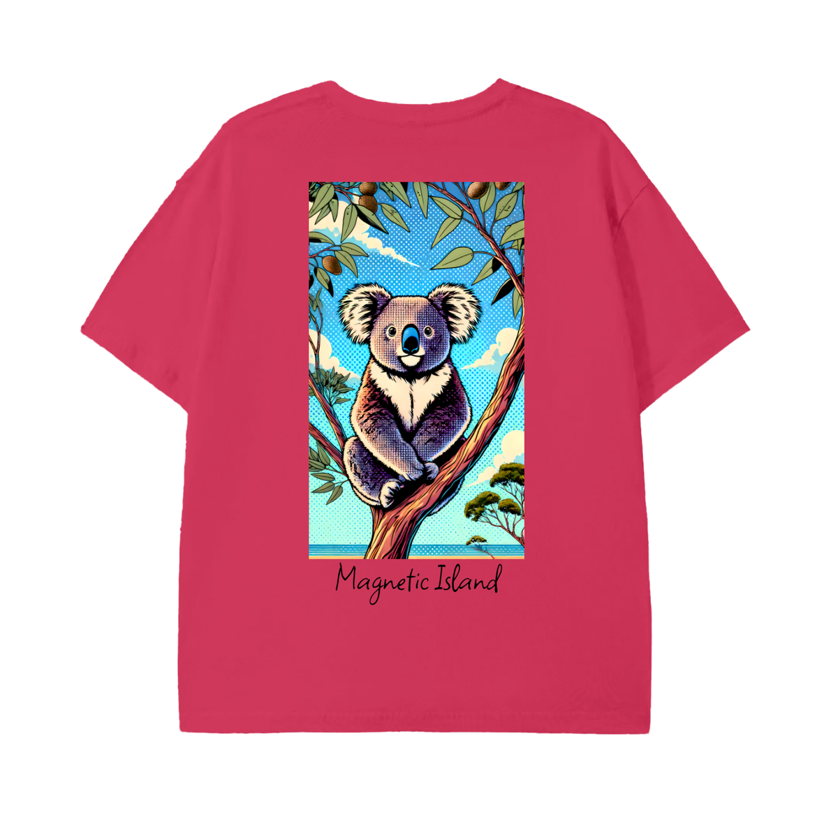 DTG - Pop art koala in tree