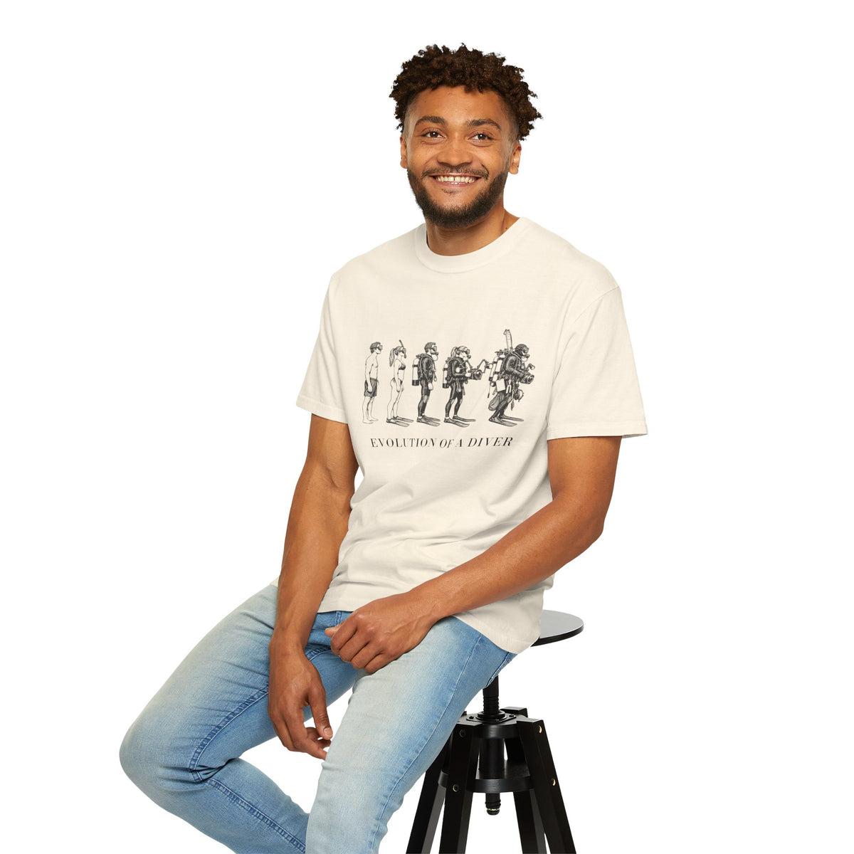 Evolution of a Diver T-Shirt, Funny Scuba Tee