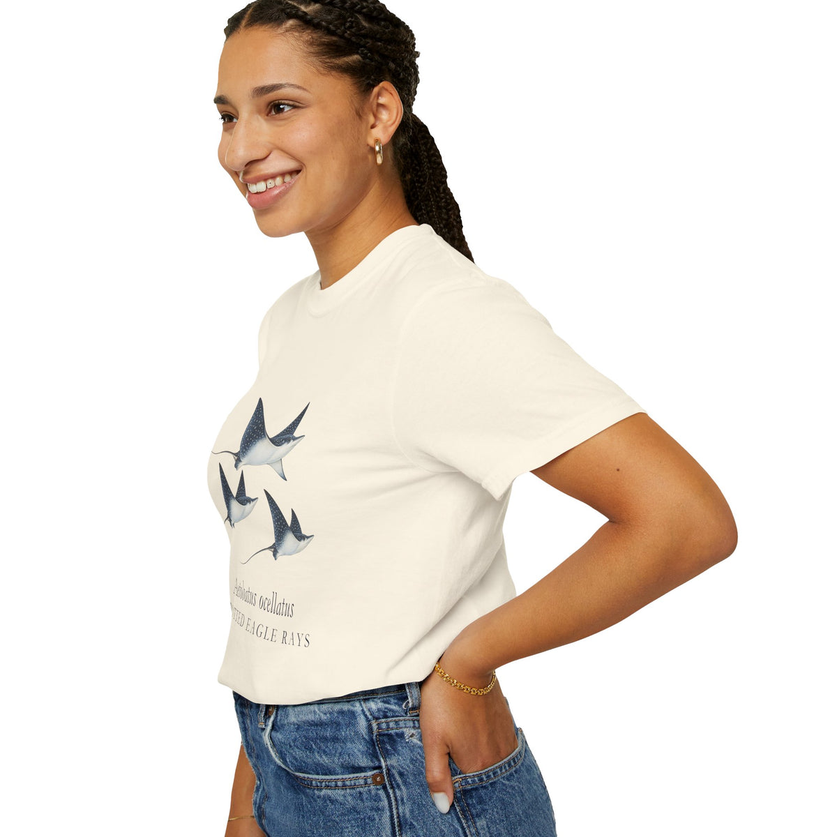 Spotted Eagle Rays Watercolour T-Shirt