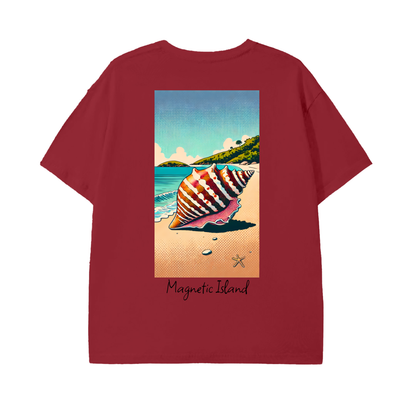 Magnetic Island Seashell Beach Tee