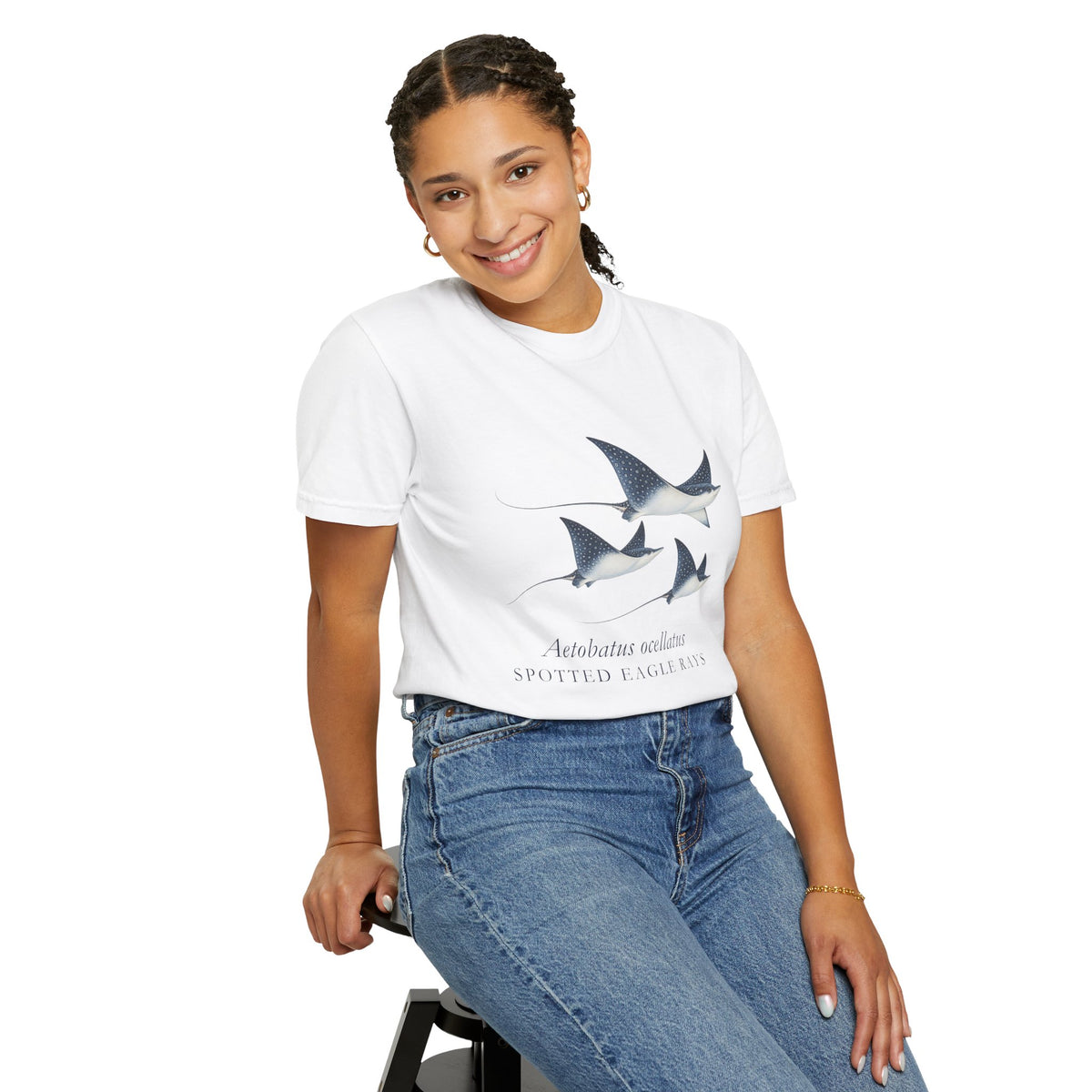 Spotted Eagle Rays Watercolour T-Shirt
