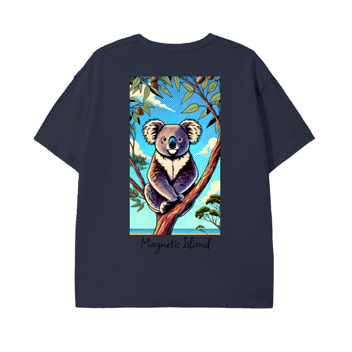 DTG - Pop art koala in tree