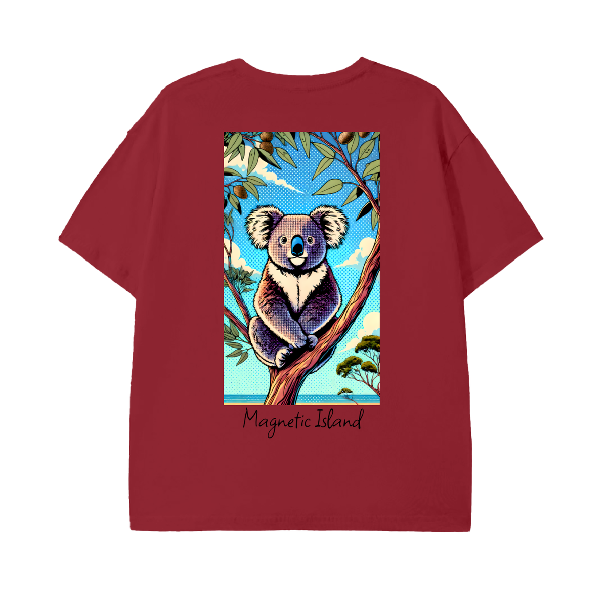 DTG - Pop art koala in tree