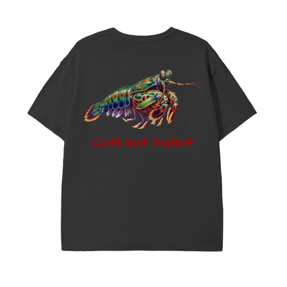 Cute but Violent – Mantis Shrimp Unisex Tee