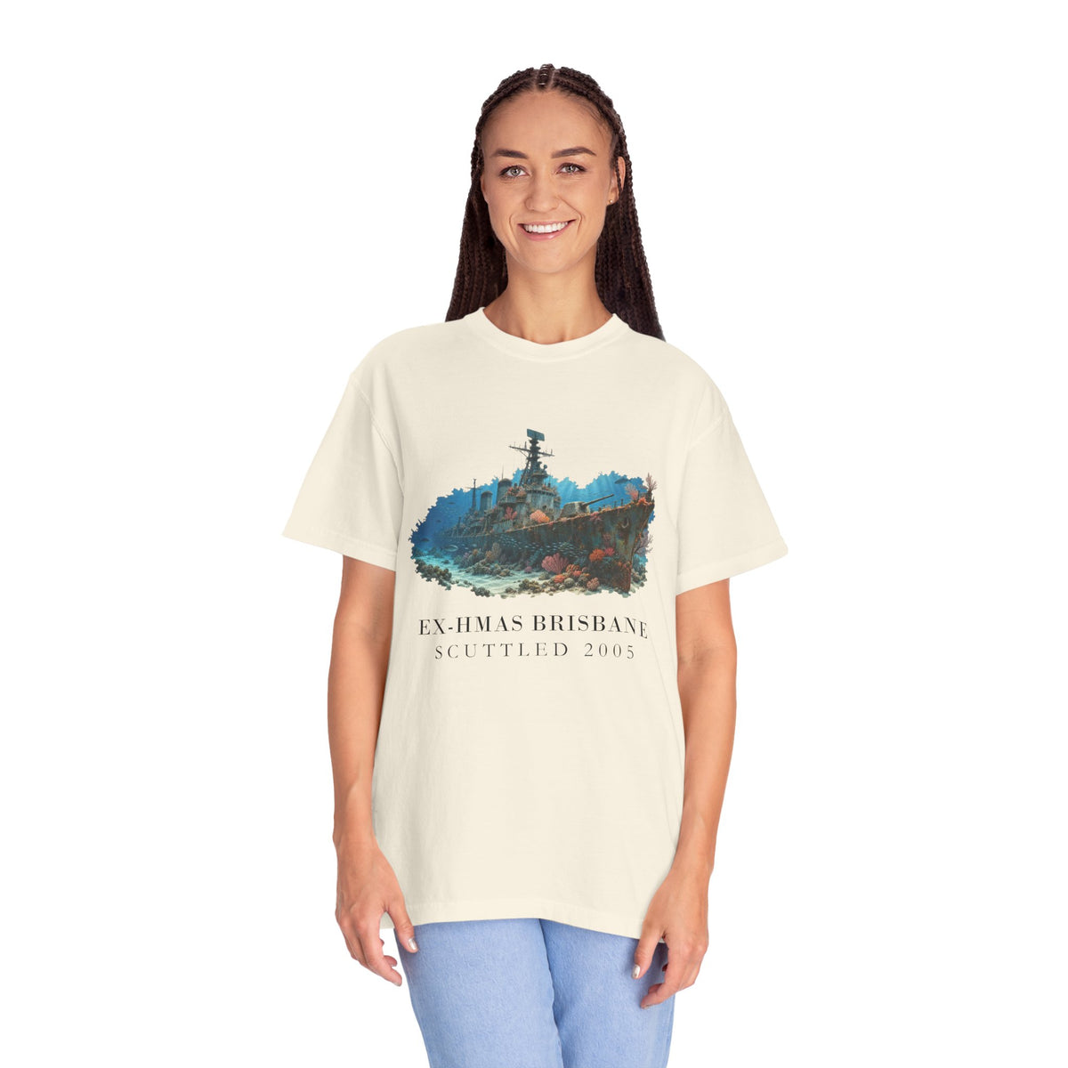 Ex-HMAS Brisbane Wreck T-Shirt