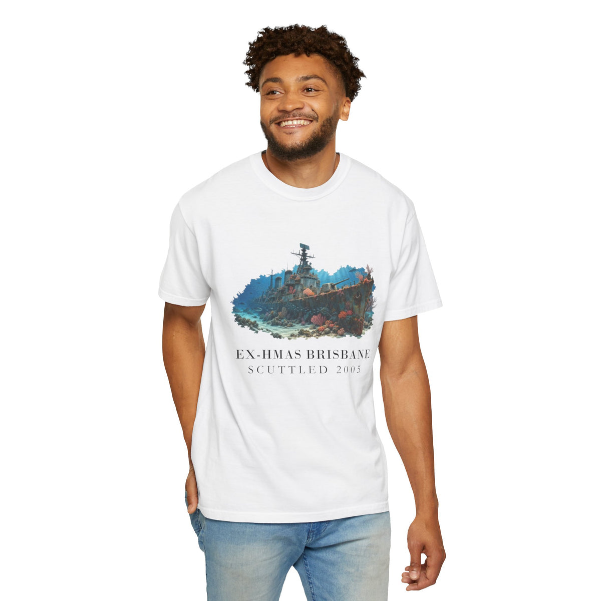 Ex-HMAS Brisbane Wreck T-Shirt