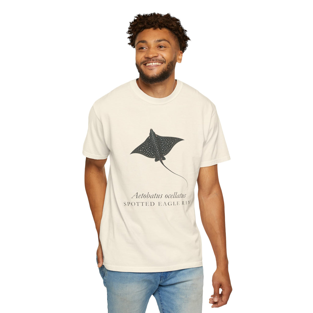 Spotted Eagle Ray Engraving T-Shirt