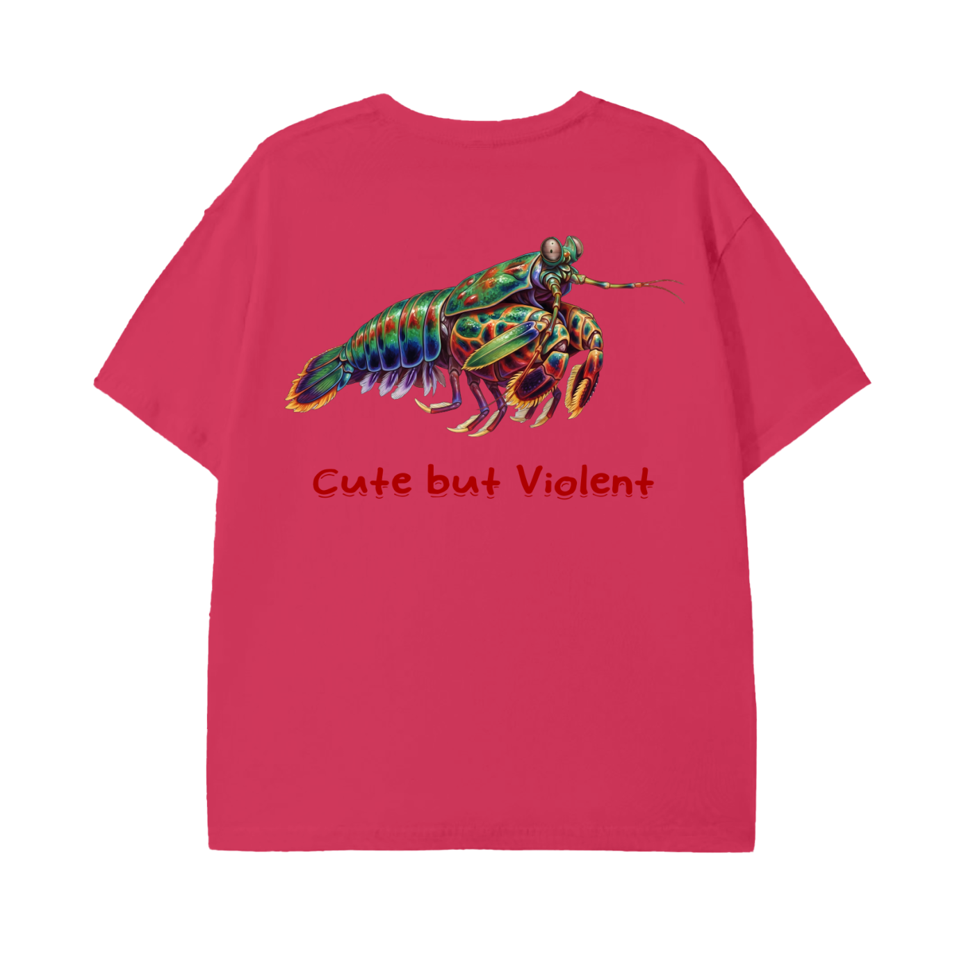 Cute but Violent – Mantis Shrimp Unisex Tee