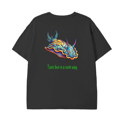 Toxic but in a Cute Way T-Shirt – Colorful Nudibranch Ocean Tee
