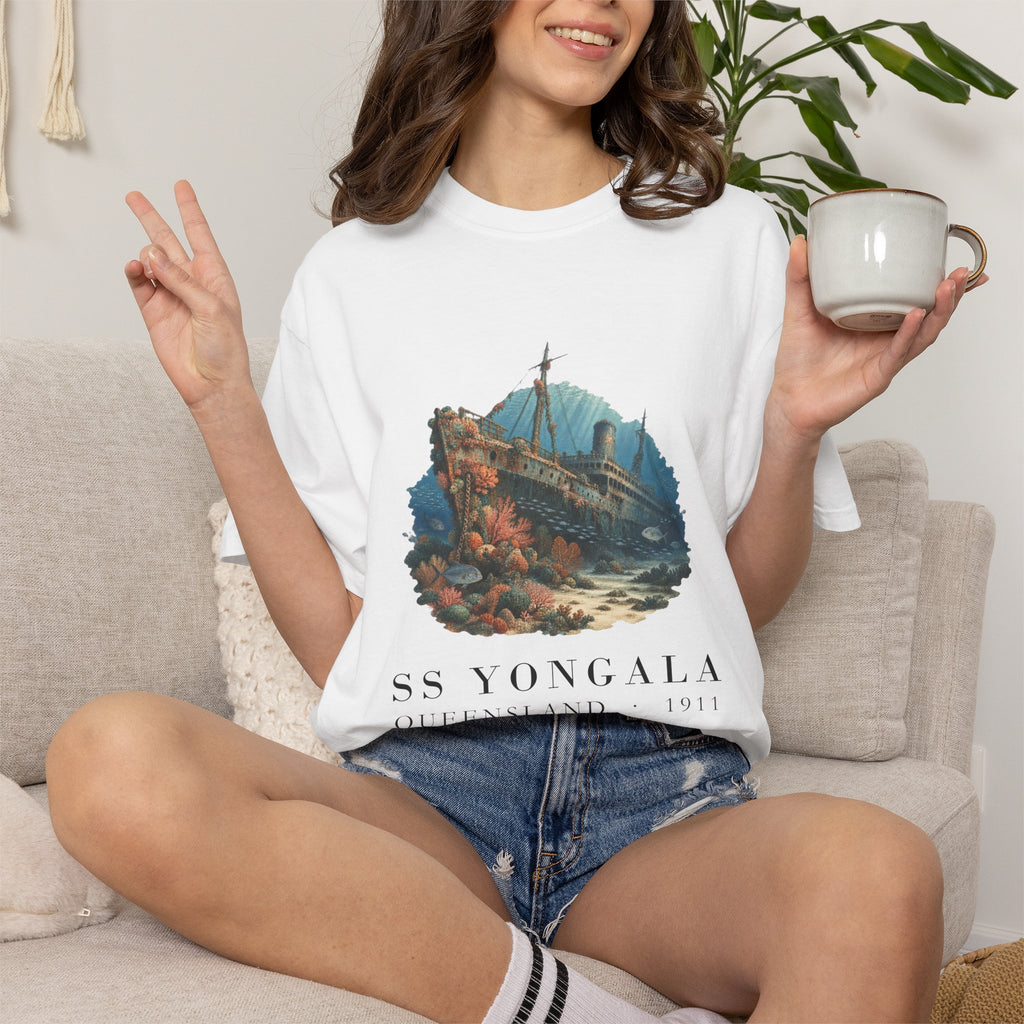 SS Yongala T-Shirt, Queensland Wreck Dive Tee