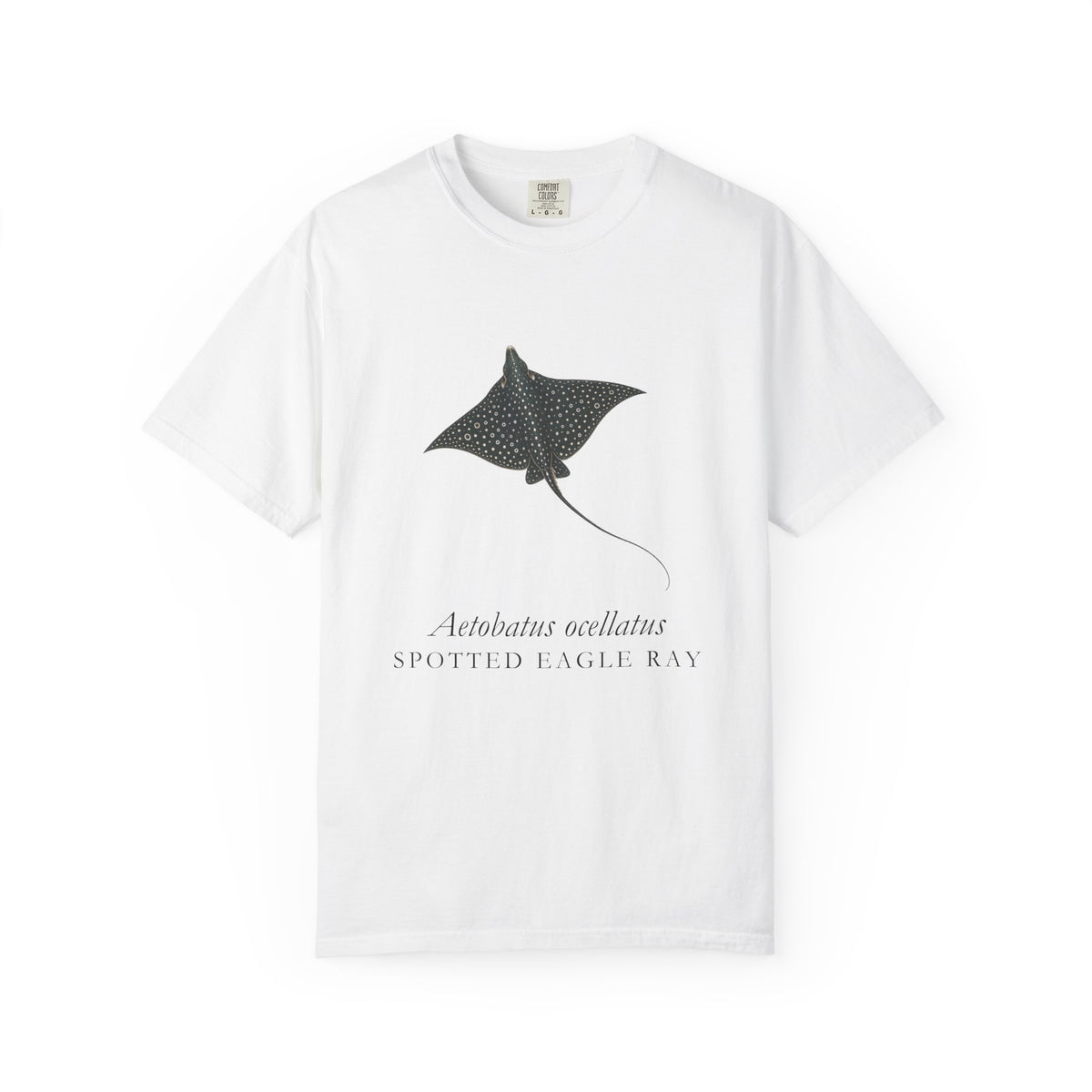 Spotted Eagle Ray Engraving T-Shirt