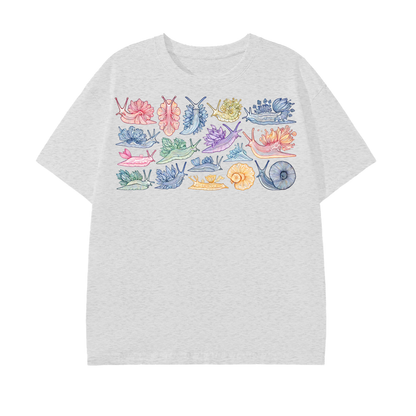 Rainbow Nudibranch Pattern T-Shirt