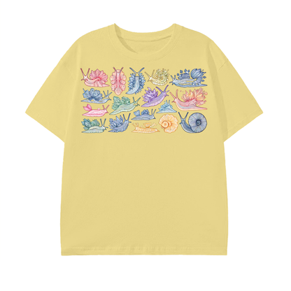 Rainbow Nudibranch Pattern T-Shirt