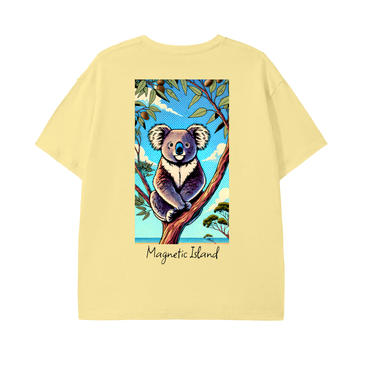 DTG - Pop art koala in tree