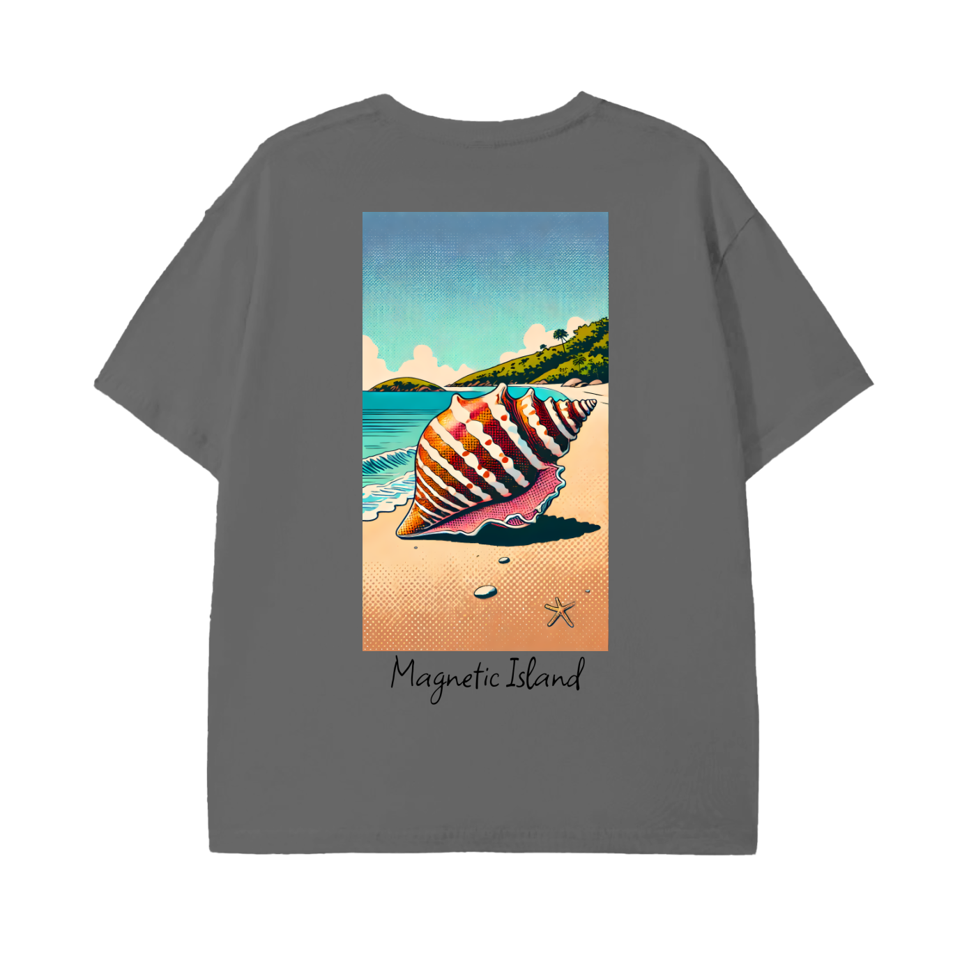 Magnetic Island Seashell Beach Tee