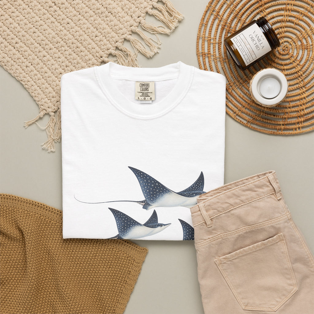 Spotted Eagle Rays Watercolour T-Shirt