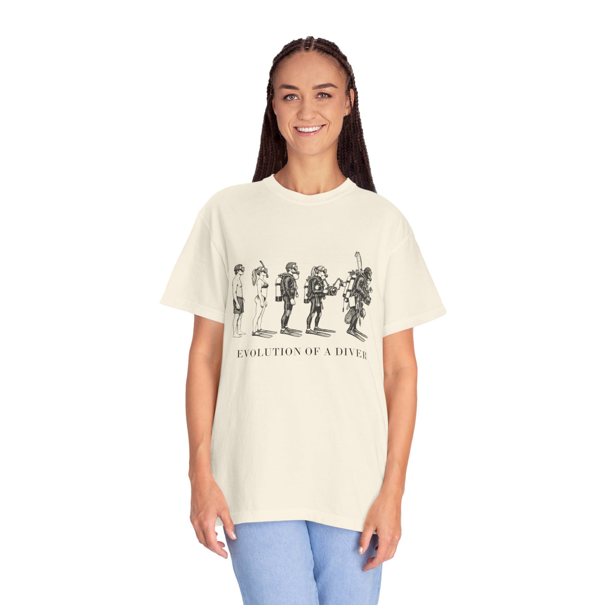 Evolution of a Diver T-Shirt, Funny Scuba Tee