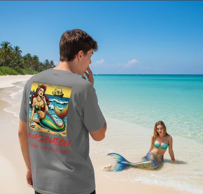 Pop Art Mermaid T-Shirt – “Imagination Is Stage 1 of a Bad Idea”
